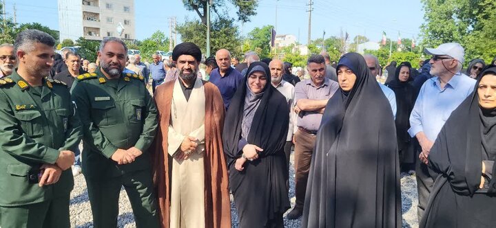 تصاویر/ مراسم سالگرد شهادت مهندس پاسدار سعید محمودی در روستای زردآب