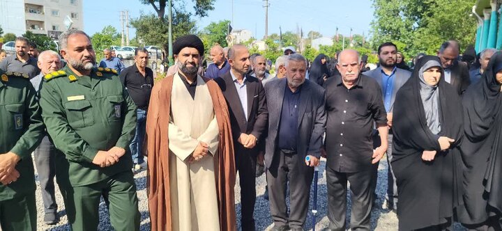 تصاویر/ مراسم سالگرد شهادت مهندس پاسدار سعید محمودی در روستای زردآب