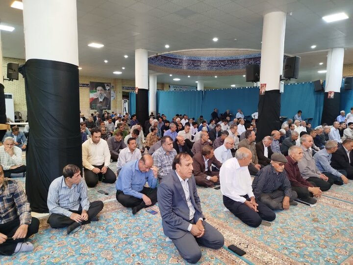 تصاویر/ اقامه نماز جمعه در شهرستان ایوان