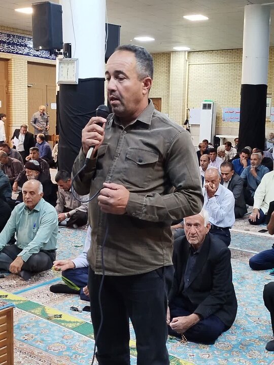 تصاویر/ اقامه نماز جمعه در شهرستان ایوان