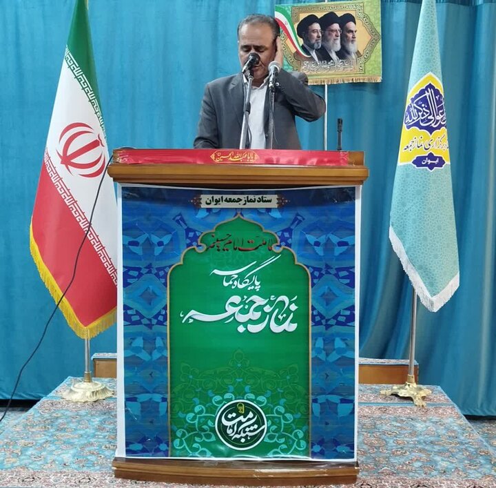 تصاویر/ اقامه نماز جمعه در شهرستان ایوان
