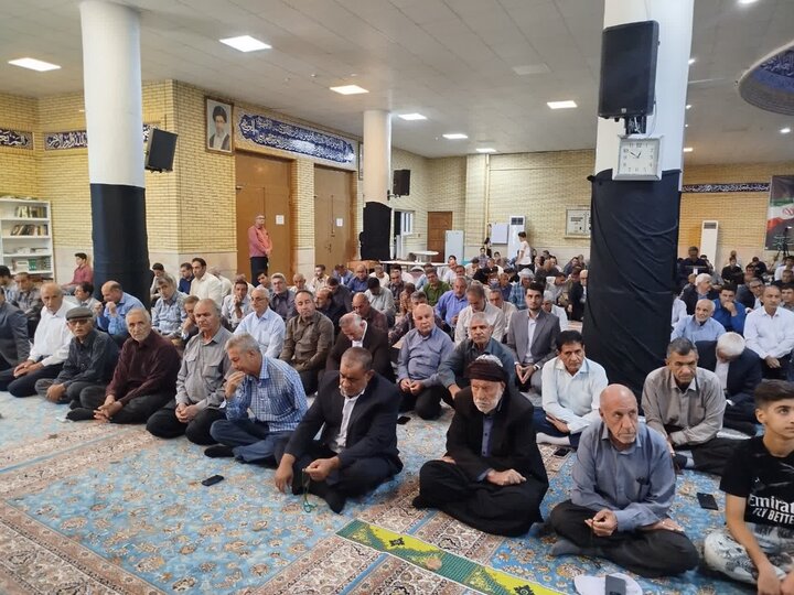 تصاویر/ اقامه نماز جمعه در شهرستان ایوان