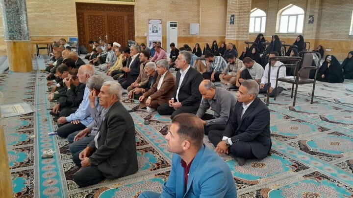 تصاویر/مراسم آئین وحدت بخش نمازجمعه در شهرستان چوار