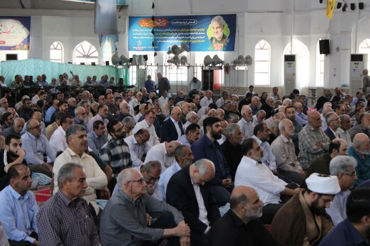 تصاویر/ نماز عبادی سیاسی جمعه در شهرستان آمل