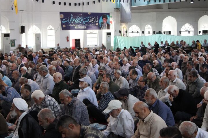 تصاویر/ نماز عبادی سیاسی جمعه در شهرستان آمل