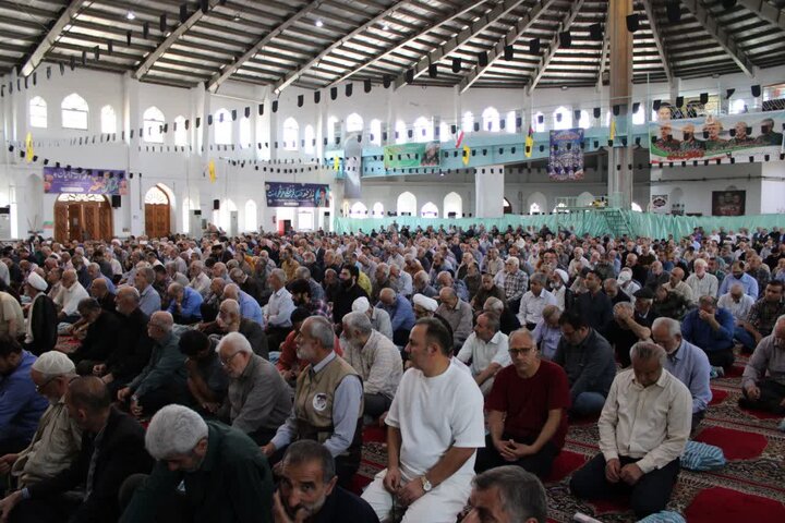 تصاویر/ نماز عبادی سیاسی جمعه در شهرستان آمل