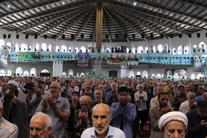 تصاویر/ نماز عبادی سیاسی جمعه در شهرستان آمل