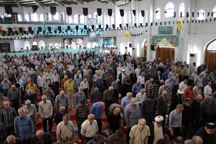 تصاویر/ نماز عبادی سیاسی جمعه در شهرستان آمل