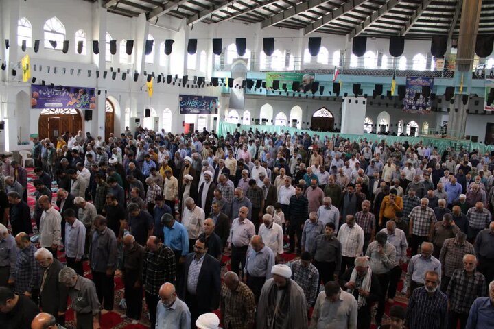 تصاویر/ نماز عبادی سیاسی جمعه در شهرستان آمل