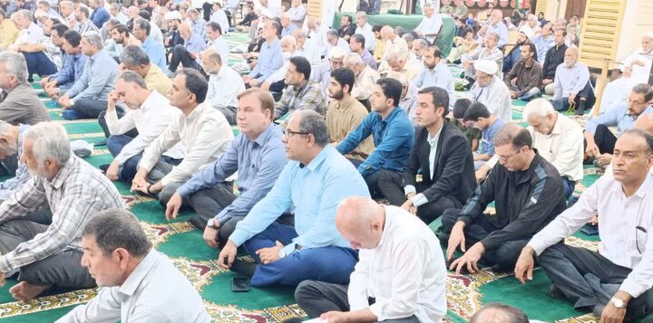 تصاویر/ آیین عبادی سیاسی نمازجمعه بوشهر