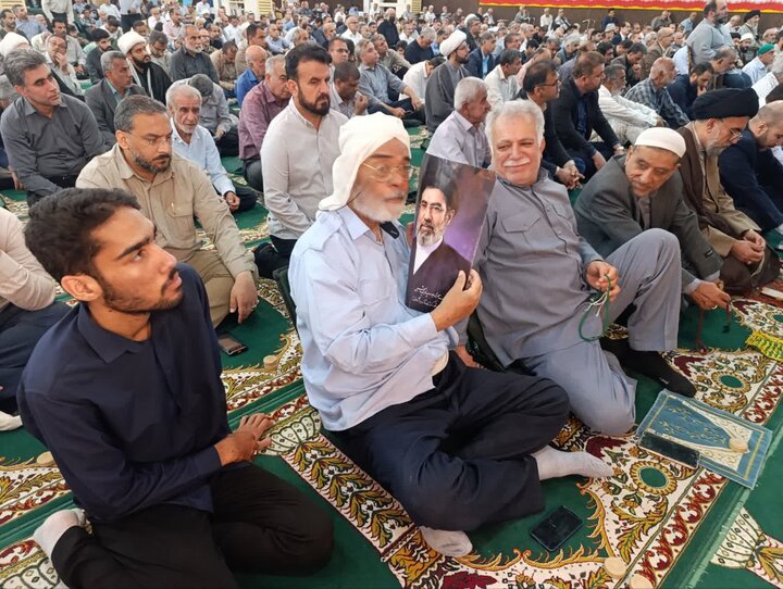تصاویر/ آیین عبادی سیاسی نمازجمعه بوشهر