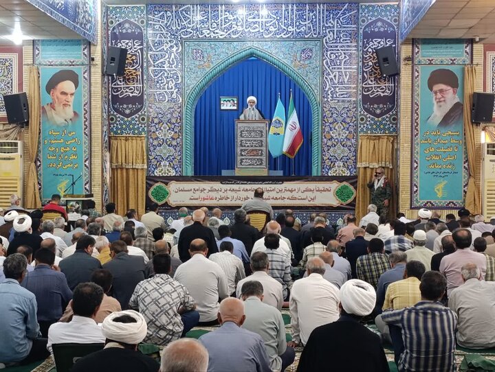تصاویر/ آیین عبادی سیاسی نمازجمعه بوشهر