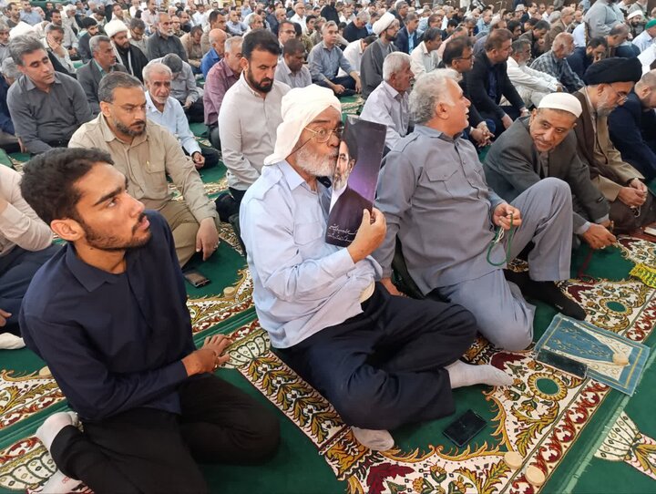 تصاویر/ آیین عبادی سیاسی نمازجمعه بوشهر