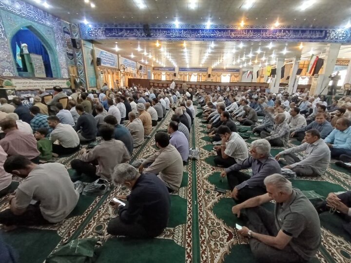 تصاویر/ آیین عبادی سیاسی نمازجمعه بوشهر