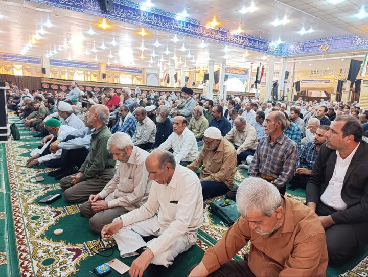تصاویر/ آیین عبادی سیاسی نمازجمعه بوشهر