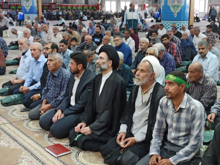 تصاویر/ نمازعبادی سیاسی جمعه کاشان