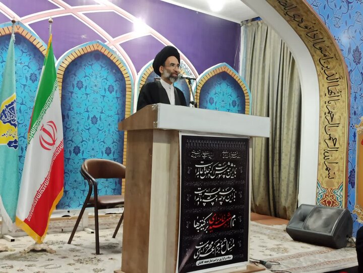 تصاویر/ نمازعبادی سیاسی جمعه کاشان