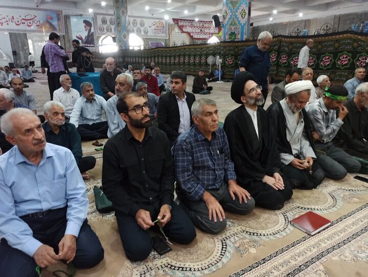 تصاویر/ نمازعبادی سیاسی جمعه کاشان