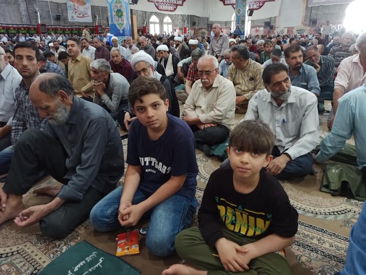 تصاویر/ نمازعبادی سیاسی جمعه کاشان