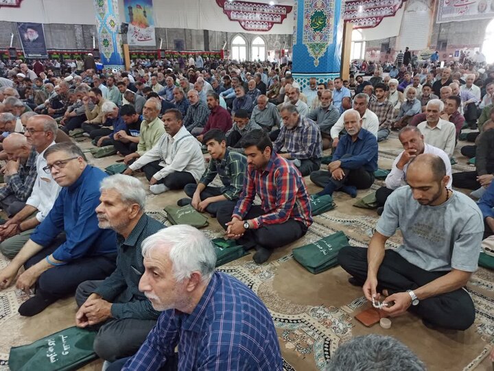 تصاویر/ نمازعبادی سیاسی جمعه کاشان