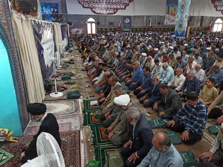 تصاویر/ نمازعبادی سیاسی جمعه کاشان