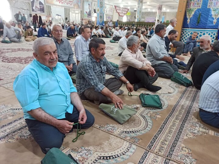 تصاویر/ نمازعبادی سیاسی جمعه کاشان