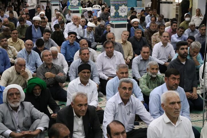 تصاویر/ اقامه نماز جمعه در شهرستان دهلران