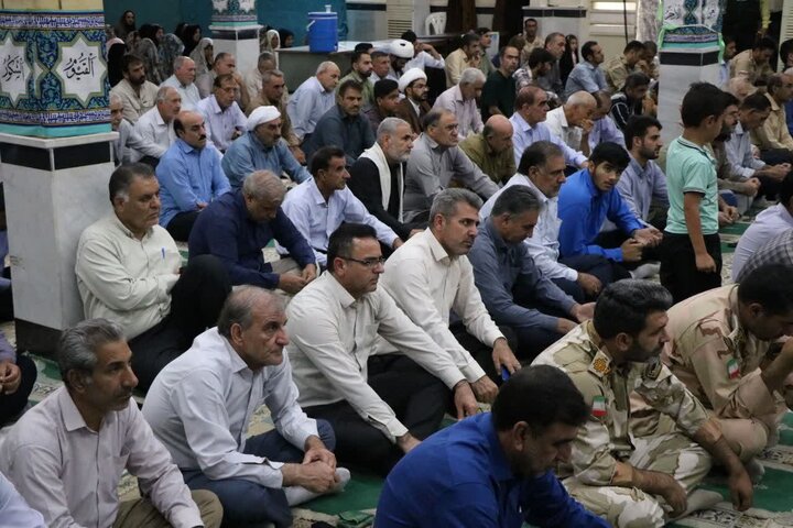 تصاویر/ اقامه نماز جمعه در شهرستان دهلران