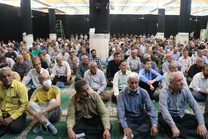 تصاویر/ اقامه نماز جمعه در قرچک