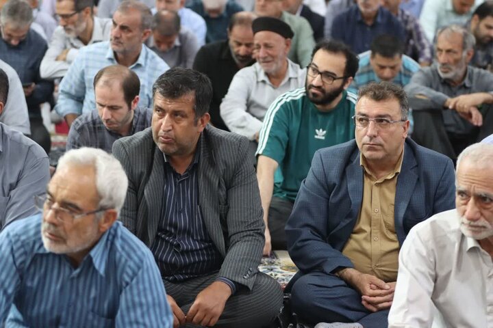 تصاویر/ نماز عبادی سیاسی جمعه در شهرستان ساری