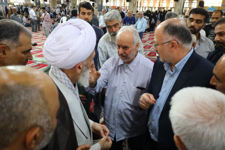 تصاویر/ نماز عبادی سیاسی جمعه در شهرستان ساری