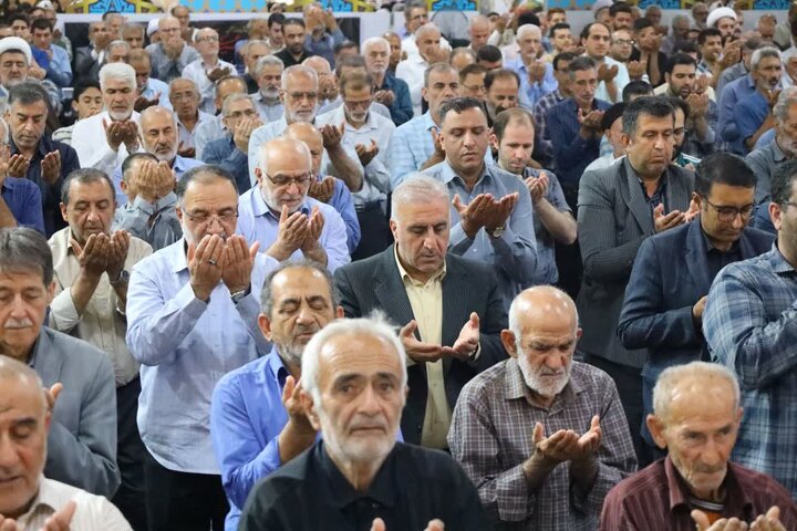 تصاویر/ نماز عبادی سیاسی جمعه در شهرستان ساری
