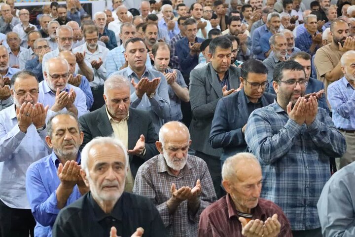 تصاویر/ نماز عبادی سیاسی جمعه در شهرستان ساری
