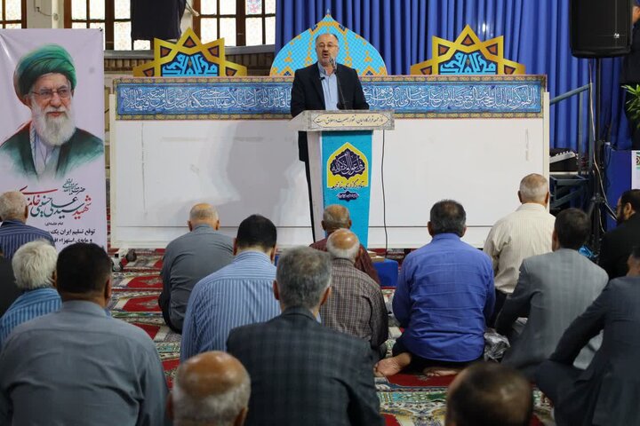 تصاویر/ نماز عبادی سیاسی جمعه در شهرستان ساری