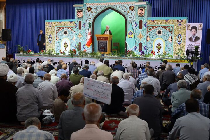 تصاویر/ نماز عبادی سیاسی جمعه در شهرستان ساری