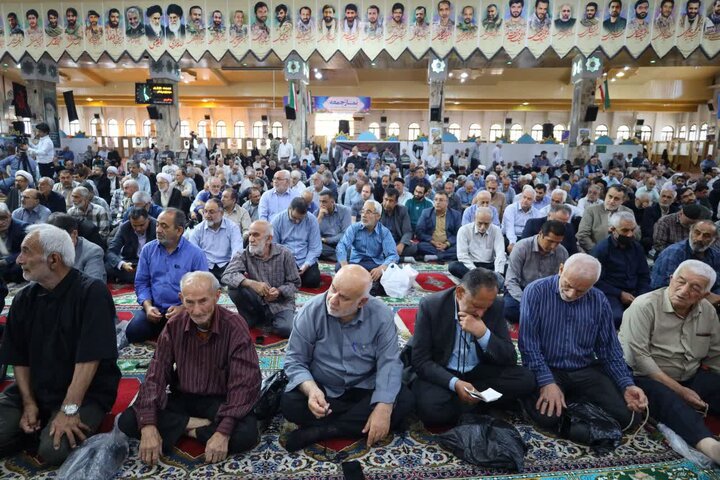 تصاویر/ نماز عبادی سیاسی جمعه در شهرستان ساری
