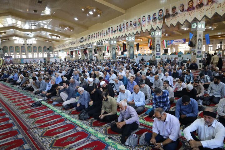 تصاویر/ نماز عبادی سیاسی جمعه در شهرستان ساری