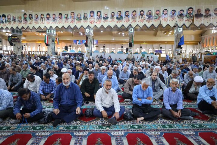 تصاویر/ نماز عبادی سیاسی جمعه در شهرستان ساری