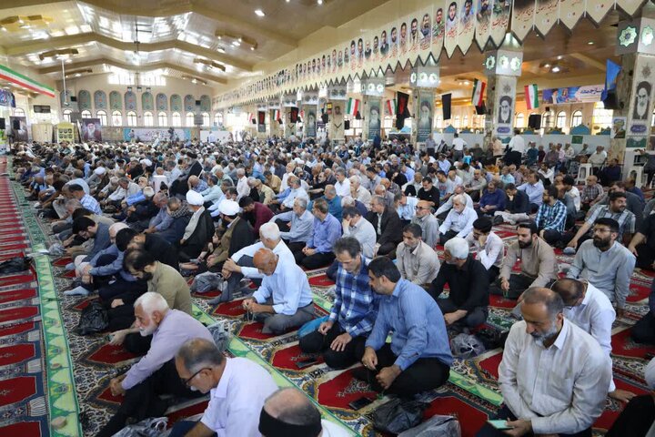 تصاویر/ نماز عبادی سیاسی جمعه در شهرستان ساری