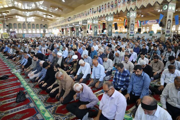 تصاویر/ نماز عبادی سیاسی جمعه در شهرستان ساری