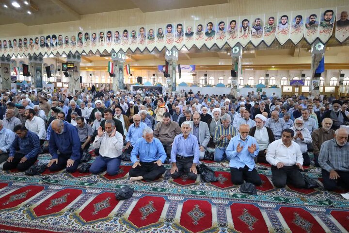 تصاویر/ نماز عبادی سیاسی جمعه در شهرستان ساری