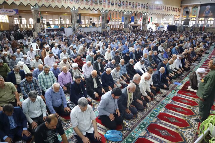 تصاویر/ نماز عبادی سیاسی جمعه در شهرستان ساری