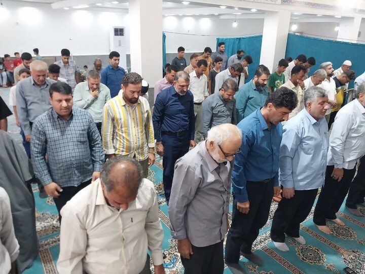 نماز جمعه بخش امام حسن به روایت تصویر