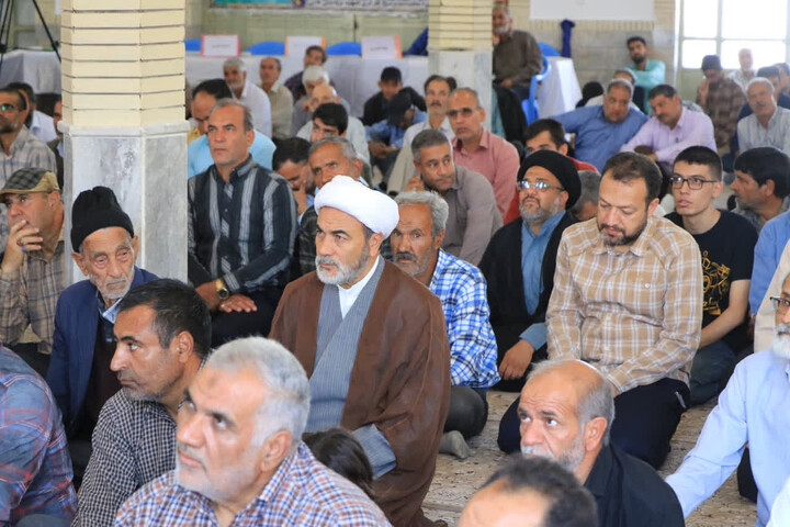 تصاویر| مراسم عبادی سیاسی نماز جمعه قاین
