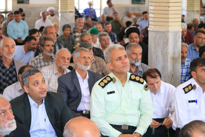 تصاویر| مراسم عبادی سیاسی نماز جمعه قاین