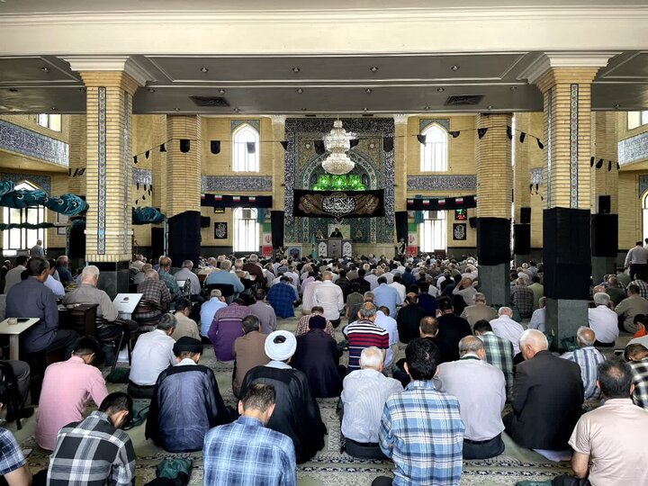 تصاویر/ نماز عبادی سیاسی جمعه در ملارد