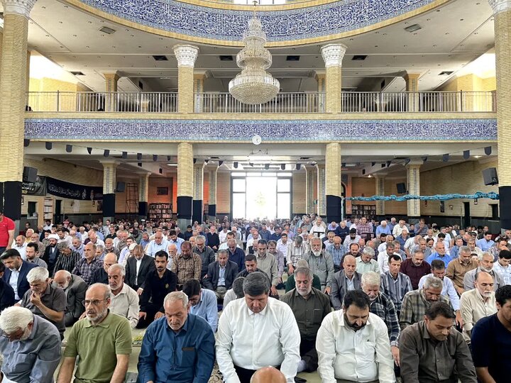 تصاویر/ نماز عبادی سیاسی جمعه در ملارد