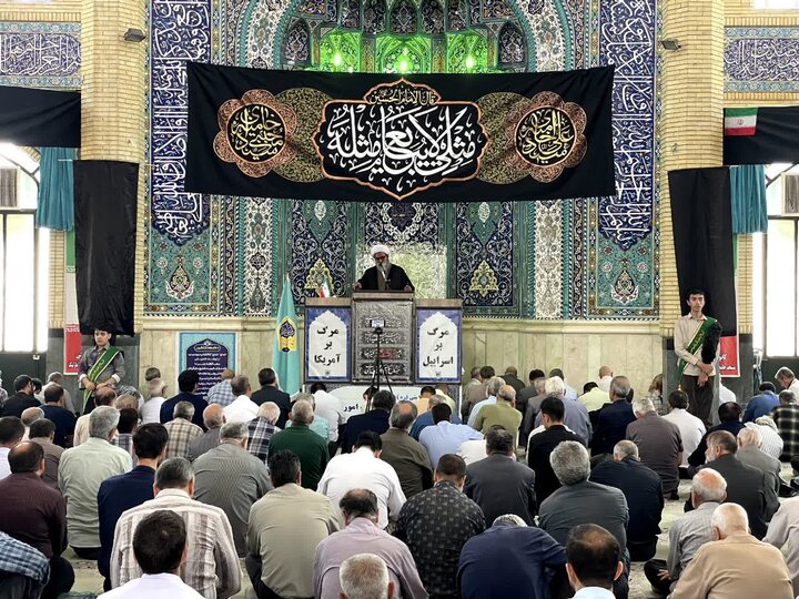تصاویر/ نماز عبادی سیاسی جمعه در ملارد