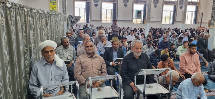 تصاویر| مراسم عبادی سیاسی نماز جمعه سربیشه