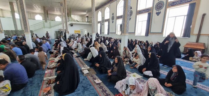 تصاویر| مراسم عبادی سیاسی نماز جمعه سربیشه
